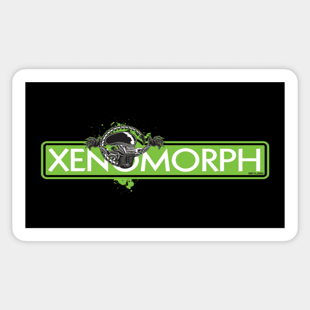 Xenomorphopoly Sticker by wolfkrusemark